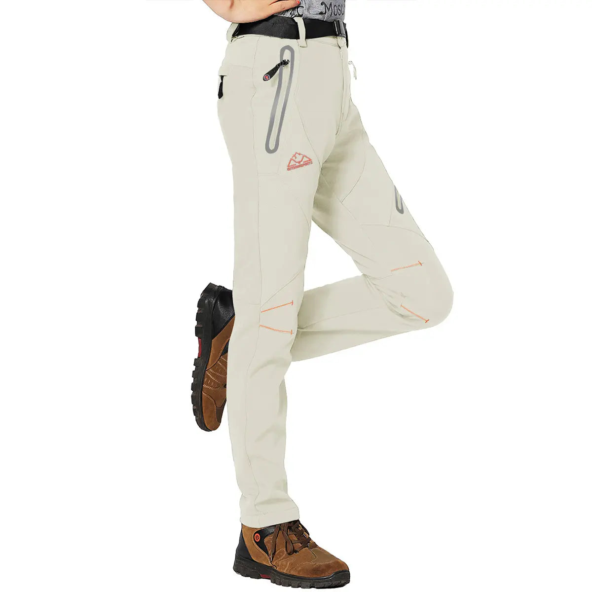Women's Waterproof Insulated Fleece-Lined Thermal Ski & Hiking Pants