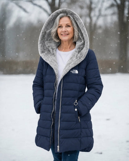 [LAST DAY SALE]2-PIECE MINIMUM-Quilted coat with fleece lining