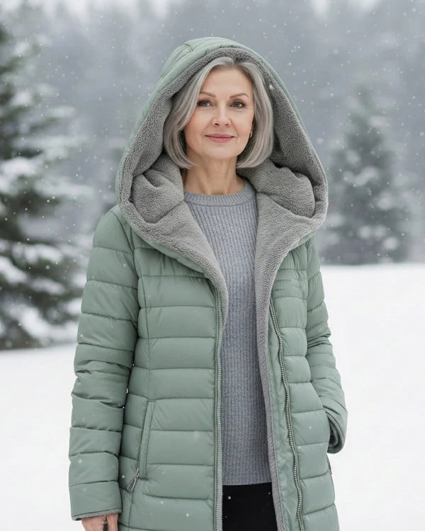 [LAST DAY SALE]2-PIECE MINIMUM-Quilted coat with fleece lining