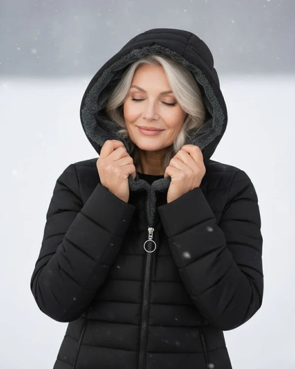 [LAST DAY SALE]2-PIECE MINIMUM-Quilted coat with fleece lining
