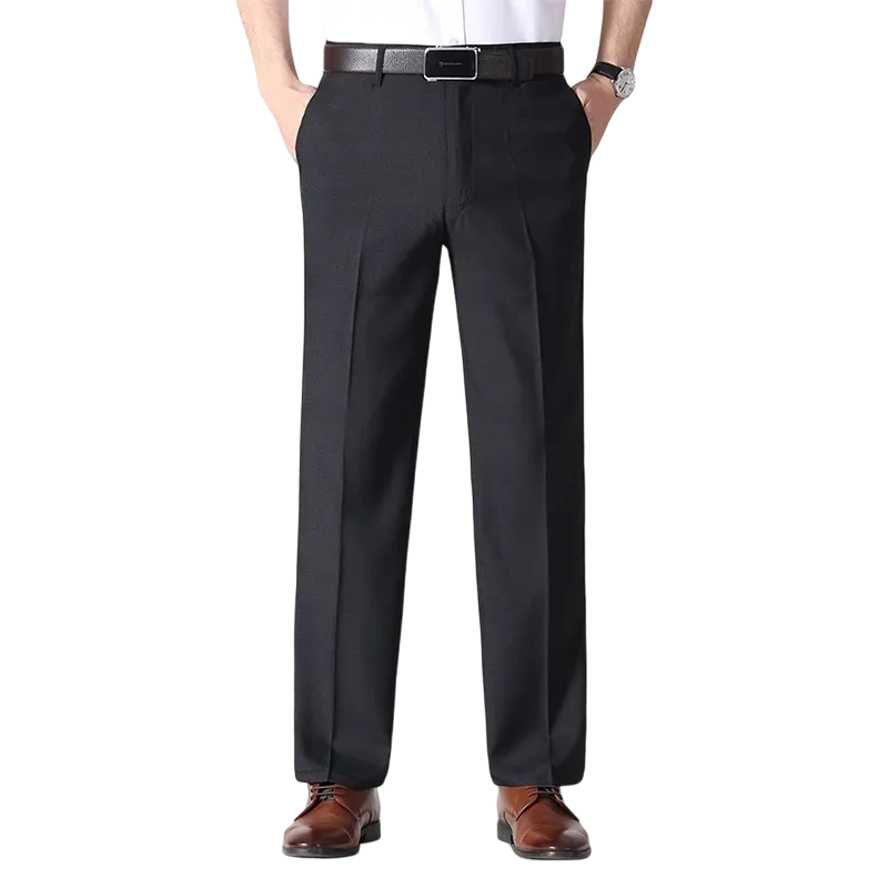 Men’s Classic Ice Silk High Waist Comfort Pants