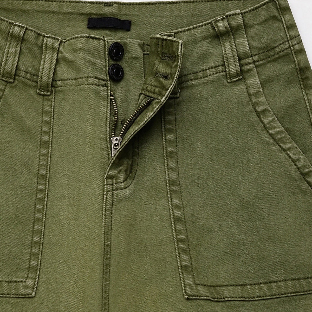 🔥 Black Friday Sale 🔥 Double Button Mid Waist Straight Leg Pants