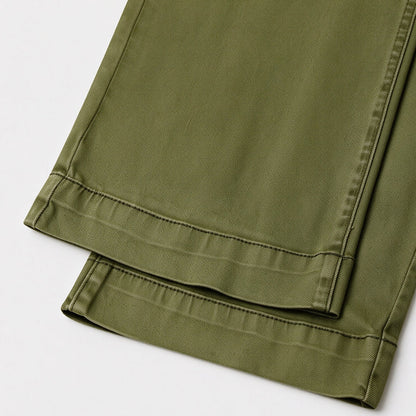 🔥 Black Friday Sale 🔥 Double Button Mid Waist Straight Leg Pants