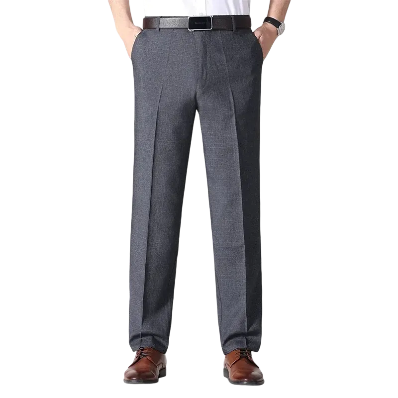 Men’s Classic Ice Silk High Waist Comfort Pants