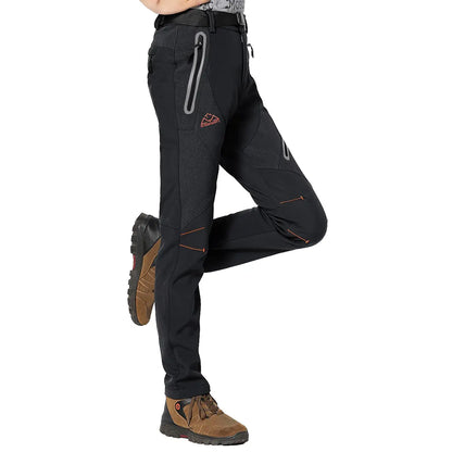 Women's Waterproof Insulated Fleece-Lined Thermal Ski & Hiking Pants